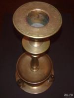 Лот: 6651451. Фото: 2. Старинный (КруТОЙ )подсвечник... Антиквариат