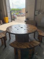 Лот: 25432542. Фото: 3. Стол из барабана. Красота и здоровье