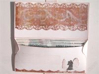 Лот: 1064237. Фото: 3. Свадебный конверт для денежного... Сувениры, подарки