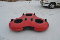 Лот: 4921832. Фото: 2. Тюбинг(надувные санки, плюшки... Детский транспорт