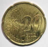 Лот: 8545981. Фото: 2. 20 евроцентов 1999 год. Франция. Монеты