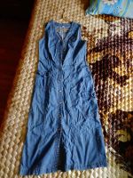 Лот: 5672699. Фото: 2. Джинсовое платье сарафан ретро... Женская одежда