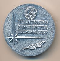 Лот: 15998495. Фото: 2. СССР Медаль Плавтурбаза МО отдел... Значки, медали, жетоны