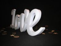 Лот: 10197936. Фото: 3. Love (3D слово из пенопласта... Сувениры, подарки