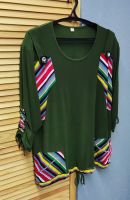 Лот: 25857846. Фото: 3. Блузка / туника женская, зеленая... Одежда, обувь, галантерея