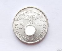 Лот: 11520388. Фото: 2. 5 рейхсмарок 1937 Серебро. Монеты