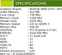 Лот: 3015038. Фото: 3. NVIDIA GeForce 9800GTX. Компьютеры, оргтехника, канцтовары