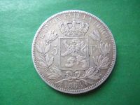 Лот: 22570862. Фото: 2. Бельгия 5 франков 1865 г. Леопольд... Монеты