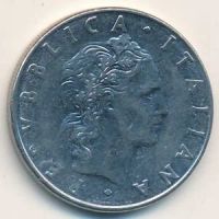 Лот: 10600912. Фото: 2. 50 лир 1979 года. Италия. Монеты