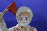 Лот: 23459576. Фото: 7. Фарфоровая статуэтка Девочка С...