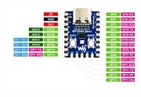 Лот: 21338890. Фото: 2. Микроконтроллер Raspberry Pi RP2040-Zero. Радиодетали  (электронные компоненты)