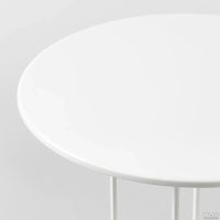 Лот: 15416479. Фото: 5. Придиванный столик, метал, белый...