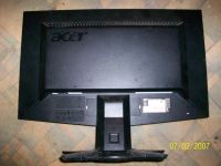 Лот: 4729876. Фото: 2. 19" Acer G195HQV битый экран. Мониторы, проекторы