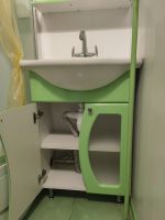 Лот: 18035691. Фото: 3. Тумба+раковина+шкафчик с зеркалом. Красноярск