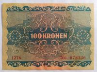 Лот: 25077352. Фото: 2. Австрия 100 крон 1922. Банкноты