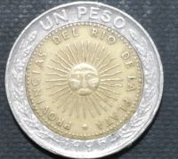 Лот: 10885632. Фото: 2. Экзотика с рубля (10672) Аргентина. Монеты