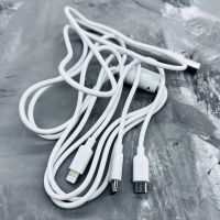 Лот: 22143510. Фото: 3. Кабель USAMS SJ324 3IN1 CHARGING... Смартфоны, связь, навигация