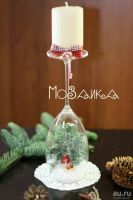 Лот: 10713314. Фото: 2. Подсвечник "Хрустальная сказка... Новый год!