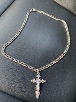 Лот: 20843658. Фото: 4. Серебряная цепь 60 см с крестом...