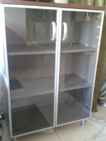 Лот: 5887145. Фото: 2. Шкаф офисный, стеклянные двери. Офисная мебель и домашние кабинеты