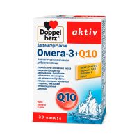 Лот: 23258081. Фото: 2. Доппельгерц Актив Омега-3 + Q10... Медицина