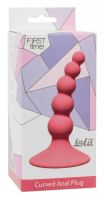 Лот: 22060254. Фото: 2. Анальная пробка Ribbed Plug Pink... Интимные товары