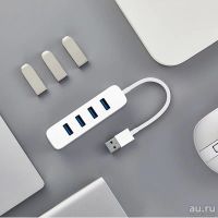 Лот: 16200521. Фото: 3. Адаптер (Хаб) Xiaomi Mijia USB... Компьютеры, оргтехника, канцтовары