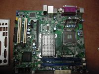 Лот: 6199882. Фото: 8. Материнская плата mATX 775 g41...