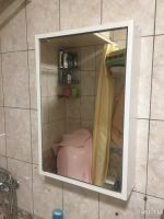 Лот: 13574802. Фото: 2. Шкаф с зеркалом для ванной. Мебель