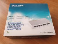 Лот: 15300713. Фото: 2. Сетевой коммутатор TP-LINK TL-SF1008D... Сетевые устройства