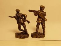 Лот: 10788497. Фото: 2. солдатик металлический 40мм Бравые... Коллекционирование, моделизм