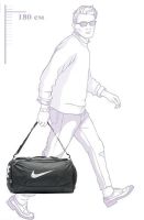 Лот: 5024425. Фото: 2. !НОВАЯ! Спортивная сумка NIKE... Аксессуары