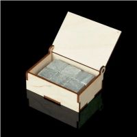 Лот: 11254736. Фото: 2. Камни для виски в деревянном футляре. Сувениры