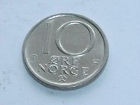 Лот: 8632728. Фото: 2. Монета 10 эри оре ери Норвегия... Монеты