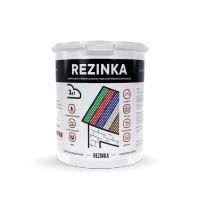 Лот: 22184019. Фото: 2. Резиновая краска - Rezinka 1 литр... Отделочные материалы