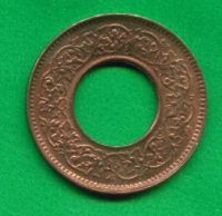Лот: 9379583. Фото: 2. Британская Индия 1 пайс 1944 Георг... Монеты