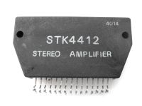 Лот: 8750526. Фото: 2. STK4412, микросхема УНЧ 2х20W... Радиодетали  (электронные компоненты)