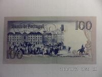 Лот: 10842465. Фото: 2. Португалия 100 эскудо 1985 г Р-d... Банкноты