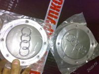 Лот: 1994679. Фото: 2. Комплект колпачков AUDI 4B0601165A... Автозапчасти