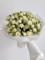 Лот: 24615284. Фото: 2. Шикарный букет из кустовых роз. Цветы, букеты