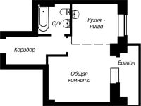 Лот: 9290286. Фото: 11. 1-2комн ЖК Малина от Застройщика