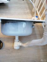 Лот: 13703638. Фото: 3. Мойка кухонная от застройщика... Строительство и ремонт