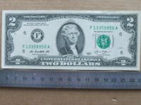 Лот: 10181996. Фото: 3. Банкнота 2 доллара $ два США USA... Коллекционирование, моделизм