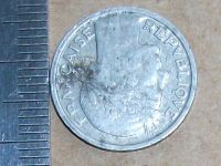 Лот: 12531076. Фото: 3. Монета 50 сантим Франция 1945... Коллекционирование, моделизм