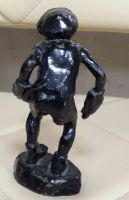 Лот: 25888476. Фото: 3. Статуэтка Юный вратарь. СЧЛЗ... Коллекционирование, моделизм