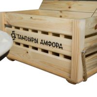 Лот: 25610311. Фото: 6. Костровница Амфора + решетка-гриль...