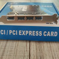 Лот: 20744400. Фото: 2. Плата расширения USB 3.0 PCI Exspress. Комплектующие