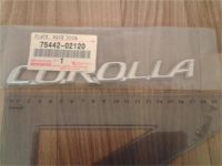 Лот: 10573368. Фото: 2. Эмблема багажника Toyota Corolla... Автозапчасти