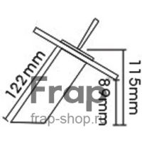 Лот: 6090043. Фото: 3. Смеситель для раковины FRAP F1055-2... Строительство и ремонт