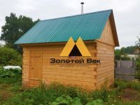 Лот: 14946197. Фото: 3. Баня 3х4 из строганного бруса... Строительство и ремонт